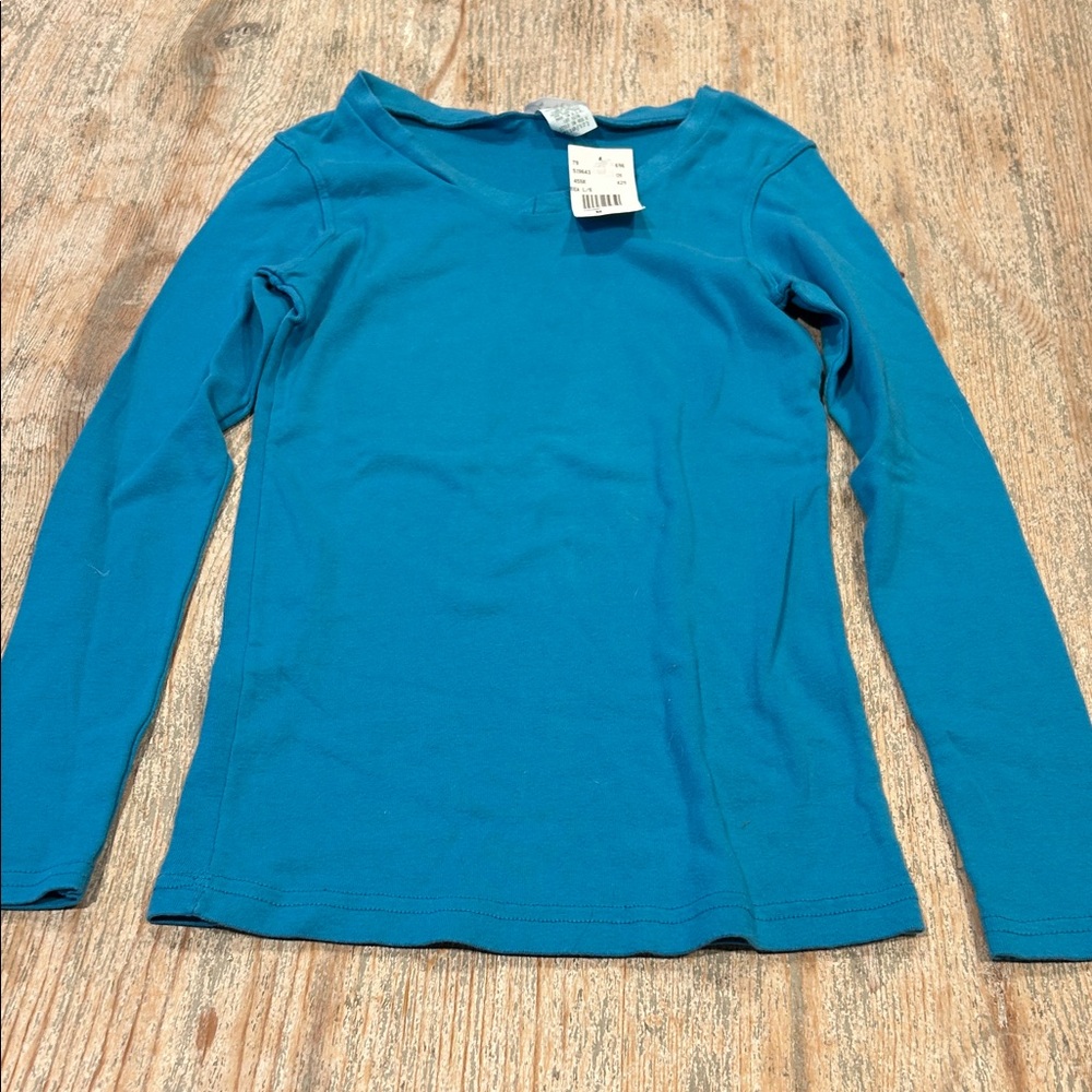 Lucy Blue Kids Long Sleeve Shirt